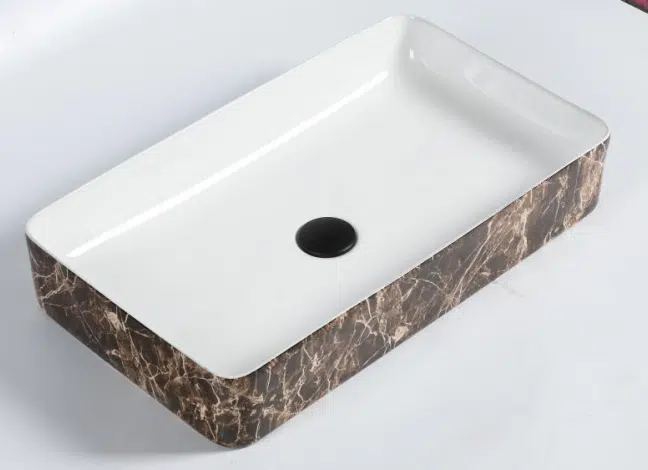 Chậu lavabo dương bàn cao cấp LV8040