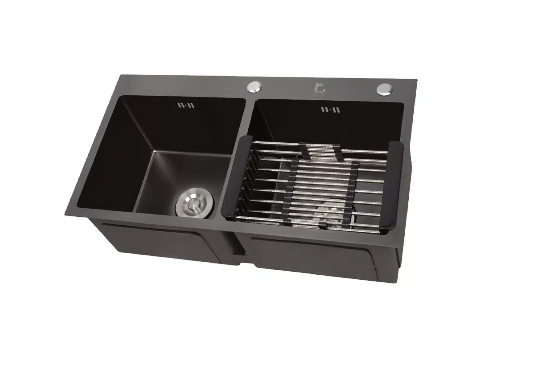 Chậu Rửa Bát NANO 2 Hố Cân CRB-8202C