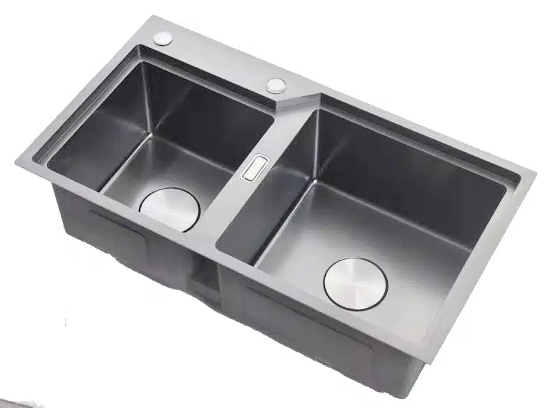Chậu Rửa Bát NANO 2 Hố Cao Cấp CRB-8203