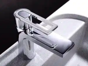 Vòi Lavabo Nóng Lạnh Teady V-009A-LUX [20CM]