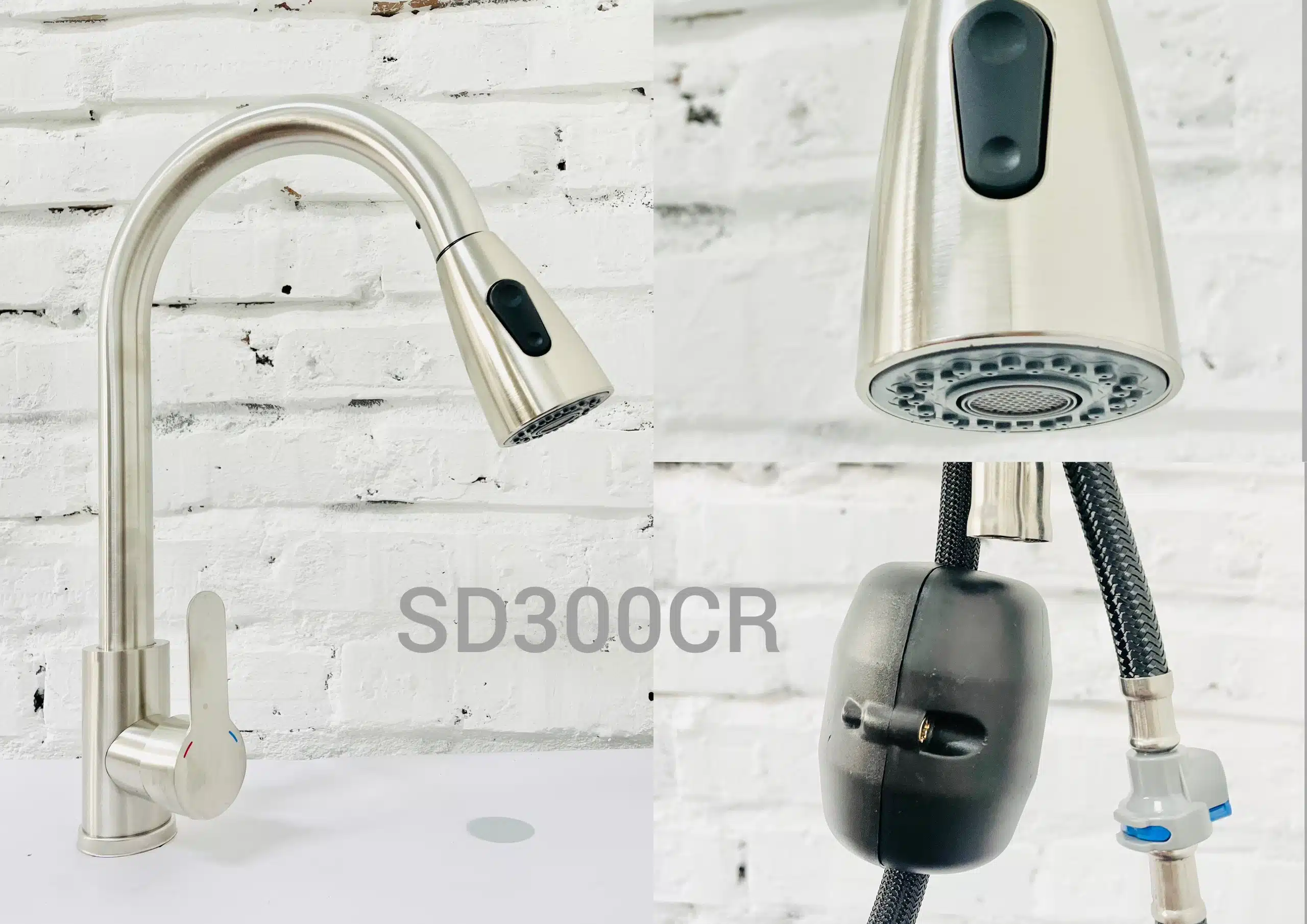 VÒI RỬA BÁT NÓNG LẠNH SD300CRB