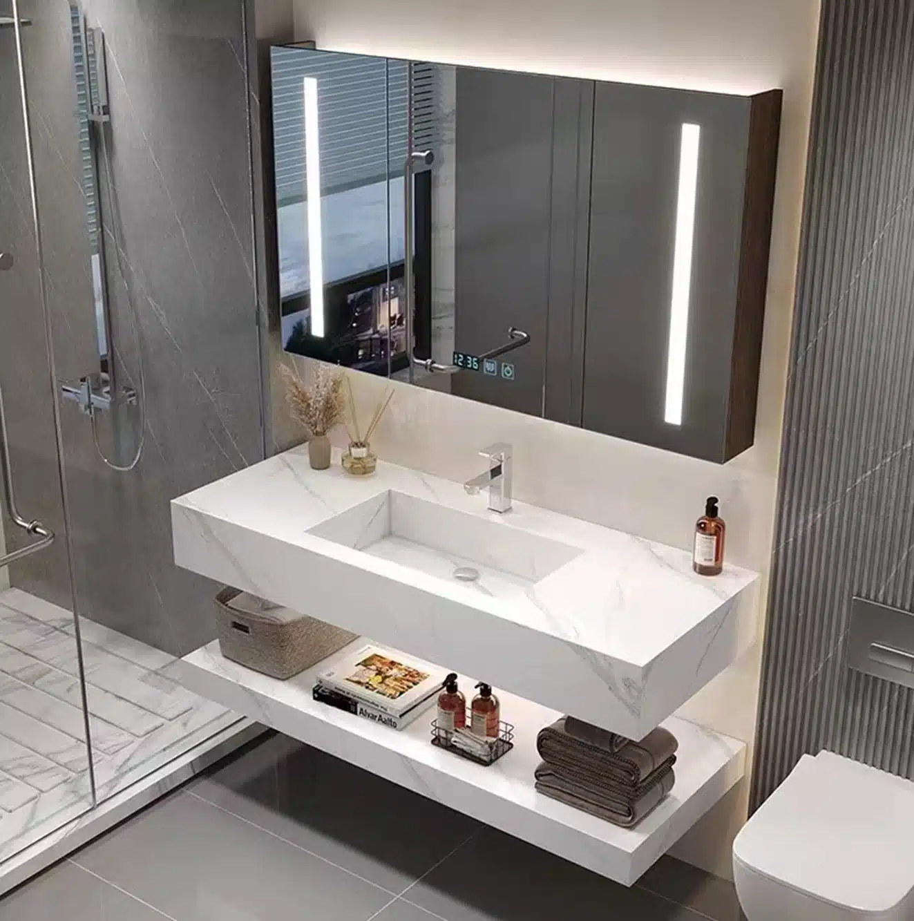Các màu bàn đá nhập khẩu liền khối cao cấp