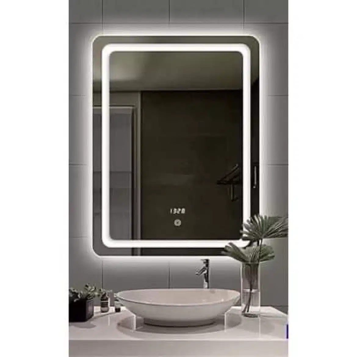 Gương LED hình chữ nhật