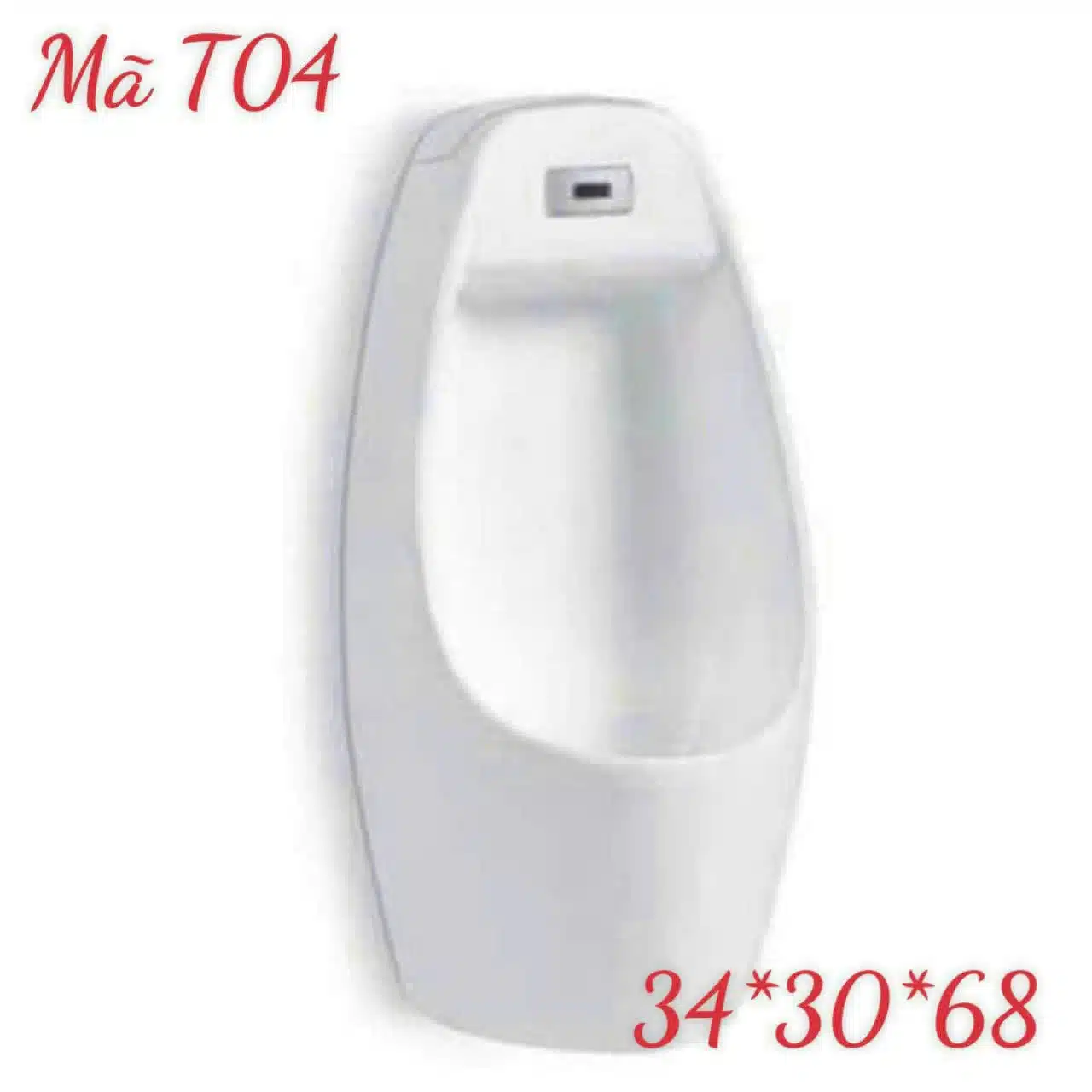 Bồn tiểu nam cảm ứng trắng
