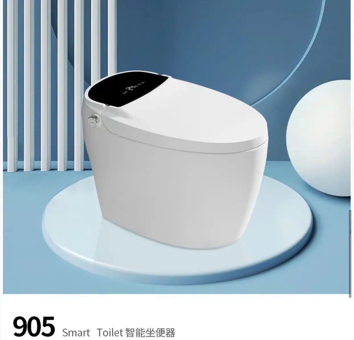 Bồn cầu thông minh KL.009 ( Có két nước)