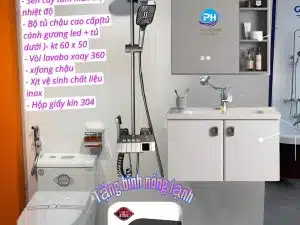 COMBO PHÒNG TẮM CAO CẤP