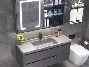 Tủ gương lavabo kt 50x80