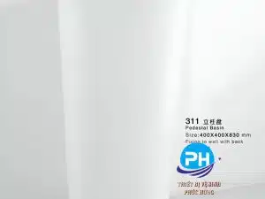 Chậu lavabo treo tường Mã KY.121