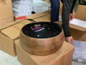 Chậu lavabo dương bàn cao cấp KH